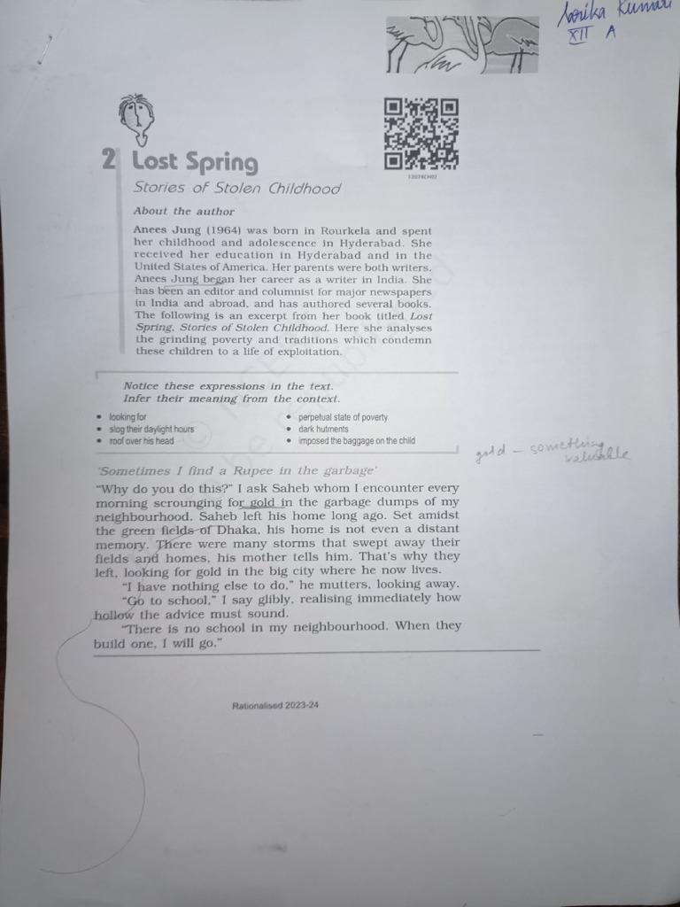 Ch2 the Lost Spring | PDF