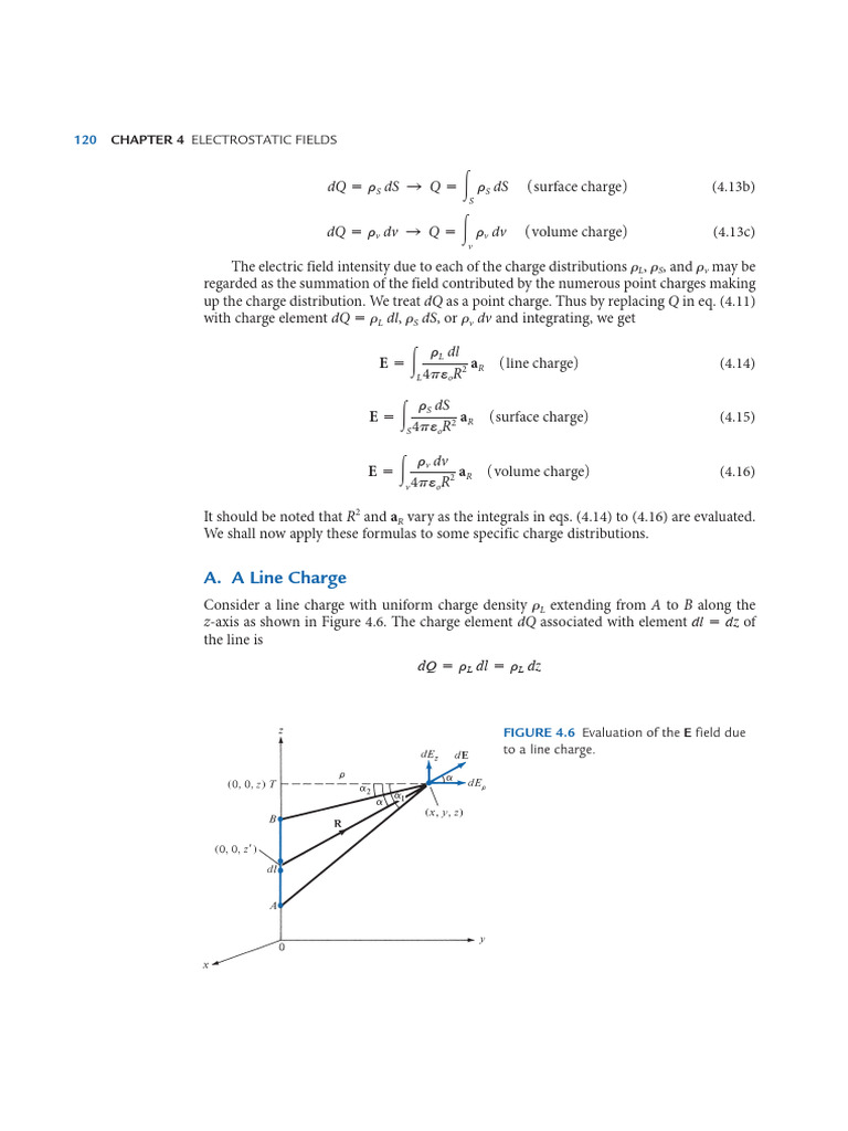 Electric Fields from Charge Distributions | PDF | Flux | Electric Field