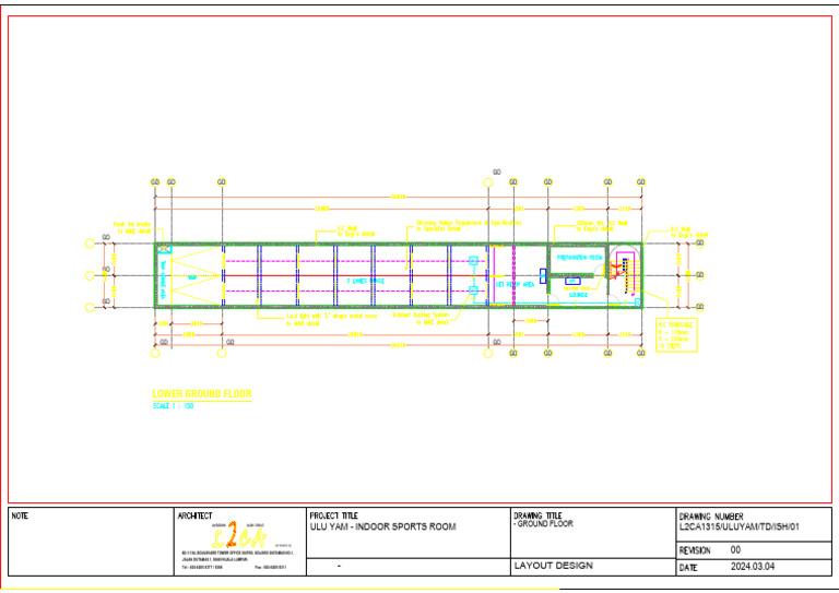 Ground Floor - Indoor Sport Room | PDF