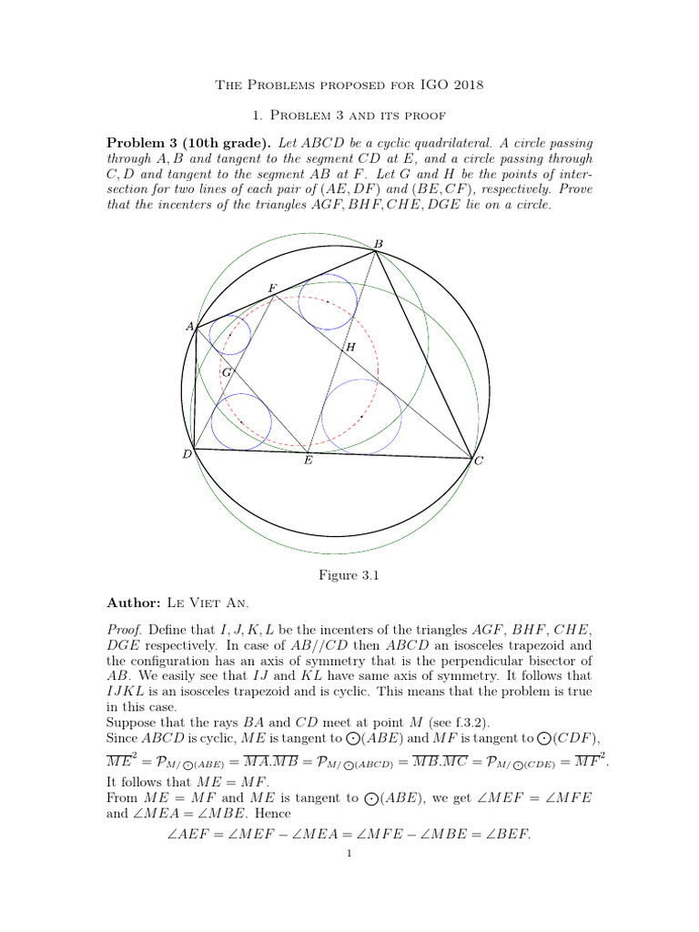 Advanced_Vietnam_5 | PDF | Triangle | Geometry