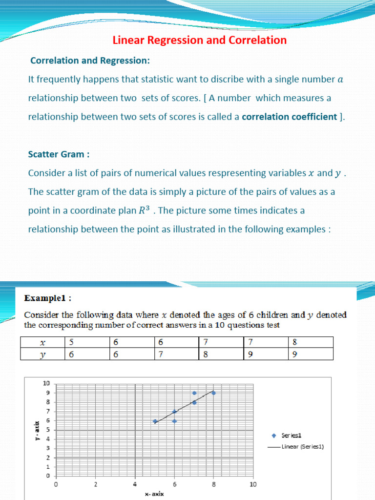 Bio-L8 - Correlation and Regression Analysis | PDF | Errors And ...