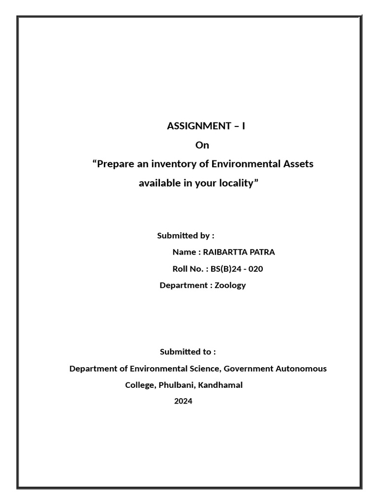 Assignment - 1 | PDF