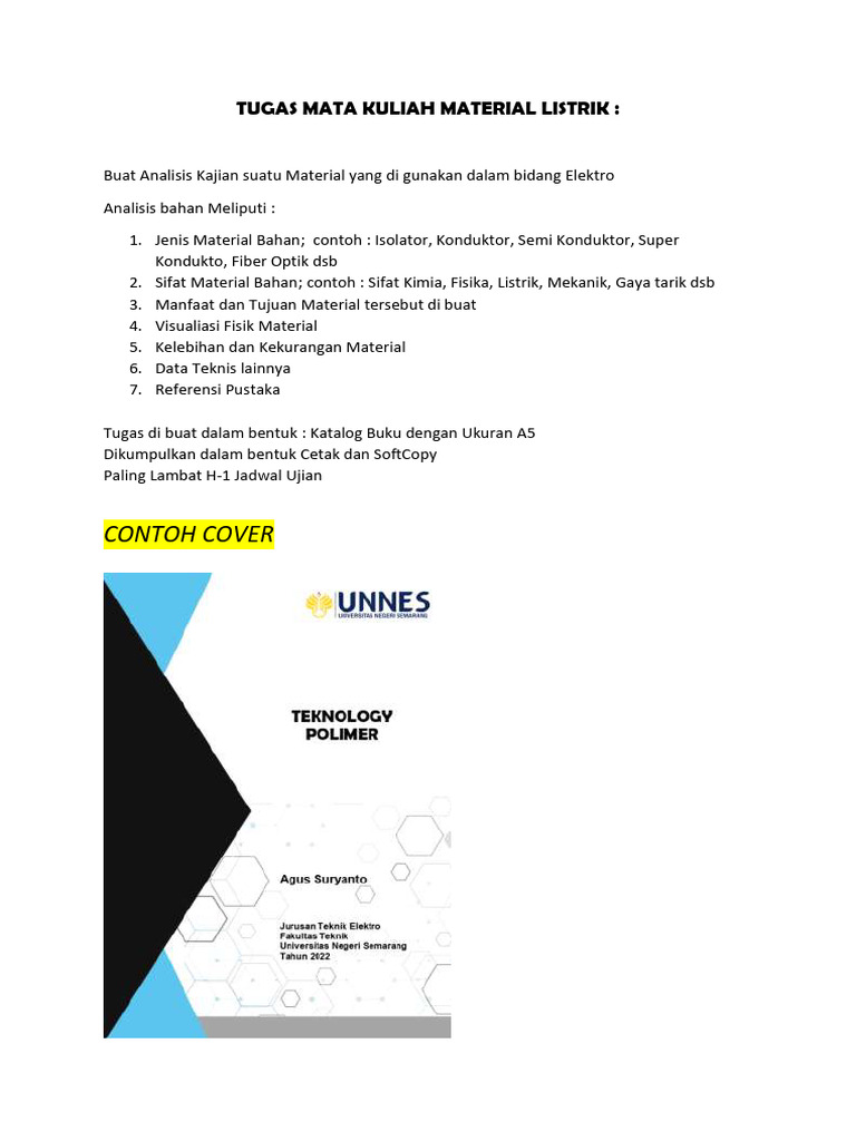 Tugas Ke 2 Material Listrik | PDF