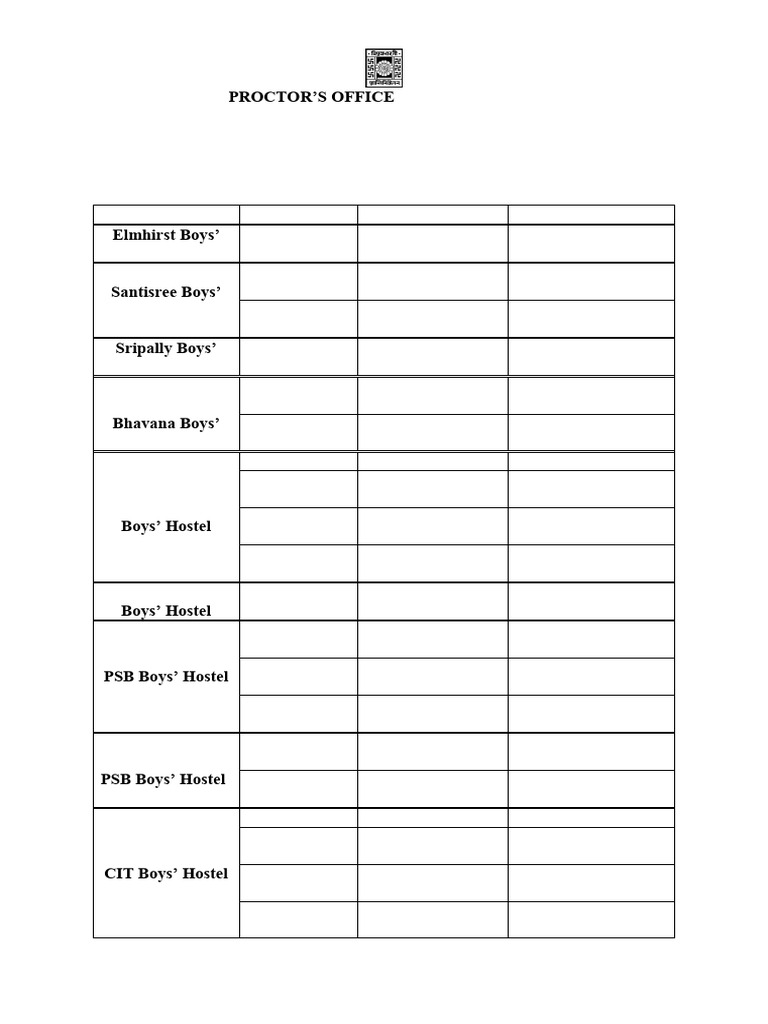 Proctor Revised Seat Rent 180218 | PDF | Backpacking | Hotel Types