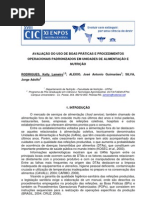 Boas práticas em UAN