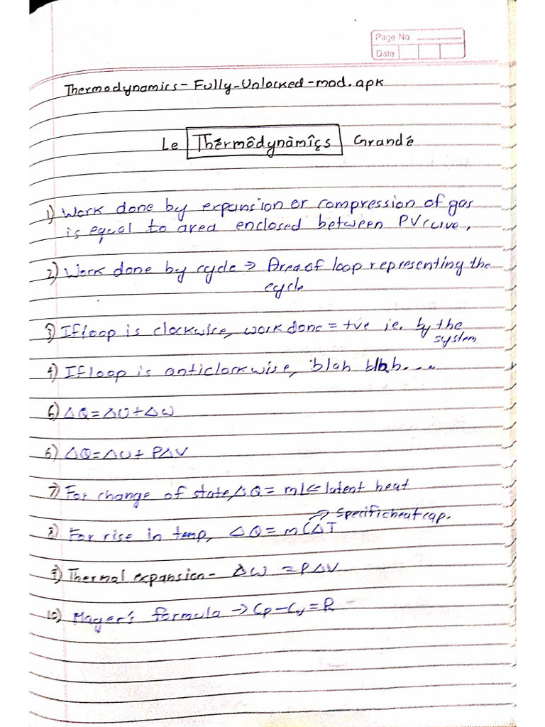 Thermodynamics visual data 4