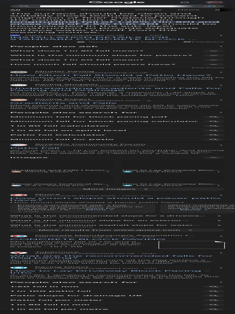 Minimum Slope Guidelines for Paving | PDF | Structural Engineering ...