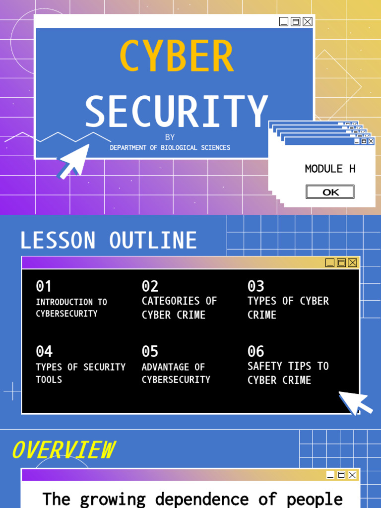 Module H Special Topic On Cybersecurity For Upload | PDF | Malware ...