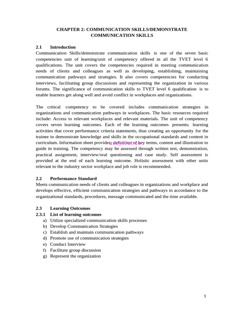 Effective Communication Skills Training | PDF | Communication | Leadership