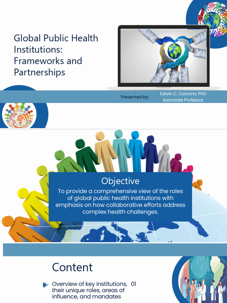 Global Public Health Institutions | PDF | Global Health | Public Health