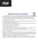 Diagrama Cauzelor Si A Efectului