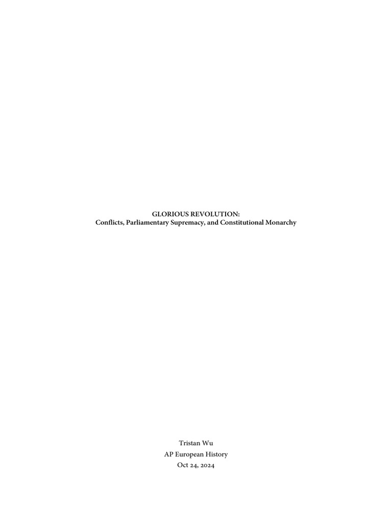 Research Paper #2 (edited) | PDF | Parliament | Monarchy Of The United ...