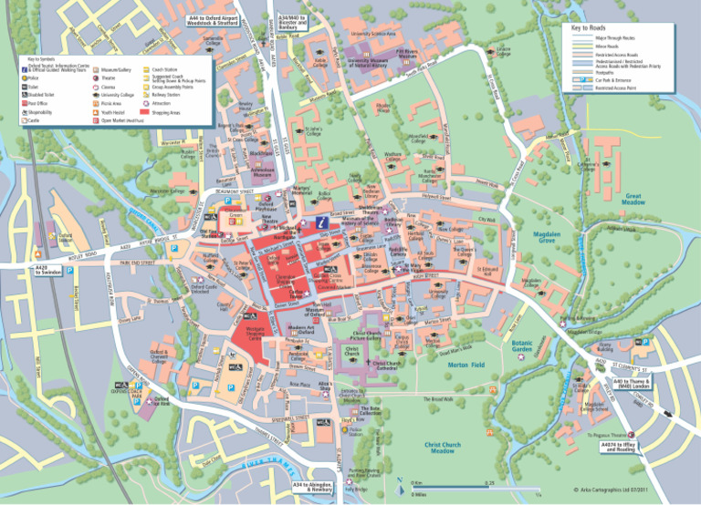 Oxford City Map2011 | PDF