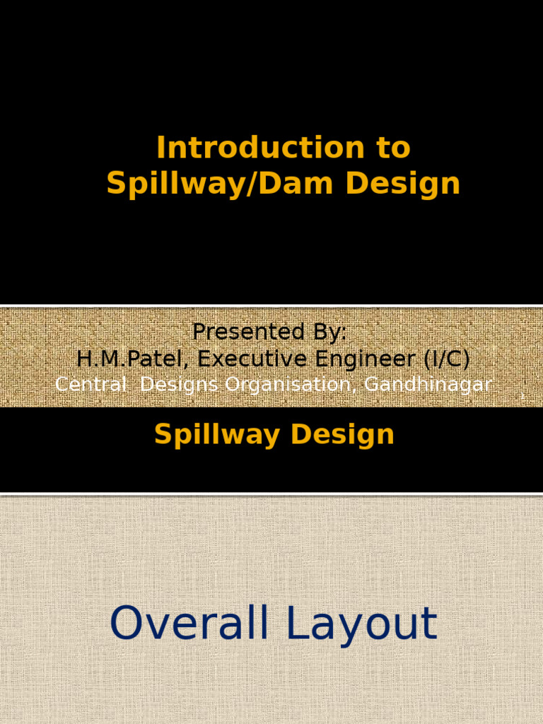 Spillway Design R3 | PDF | Spillway | Dam