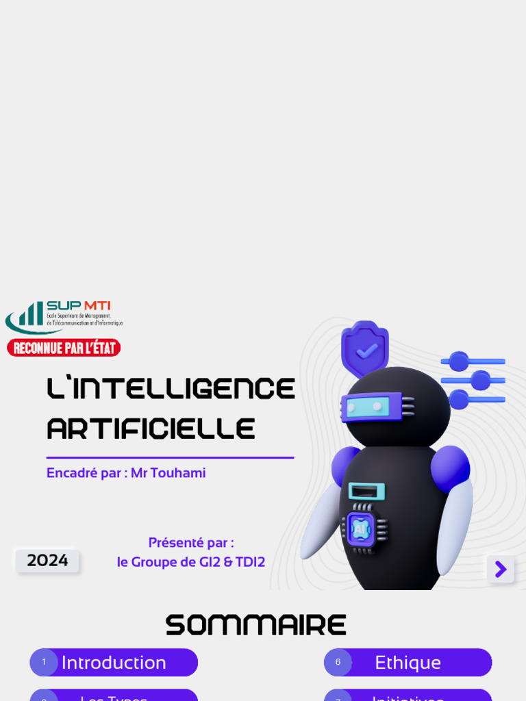 Comprendre l'Intelligence Artificielle | PDF | Intelligence ...
