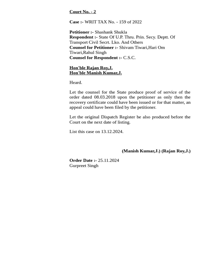 Wtax (L) 159 2022 | PDF
