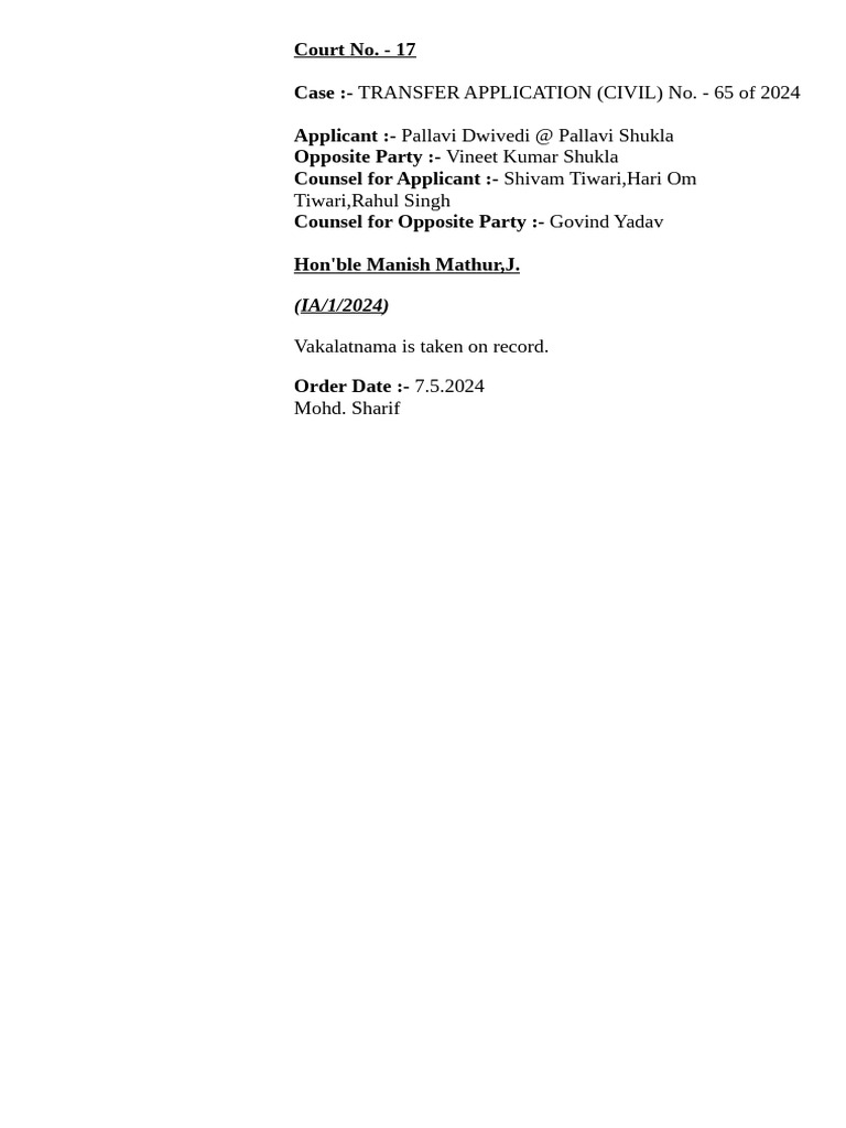 Tacl (L) 65 2024 | PDF