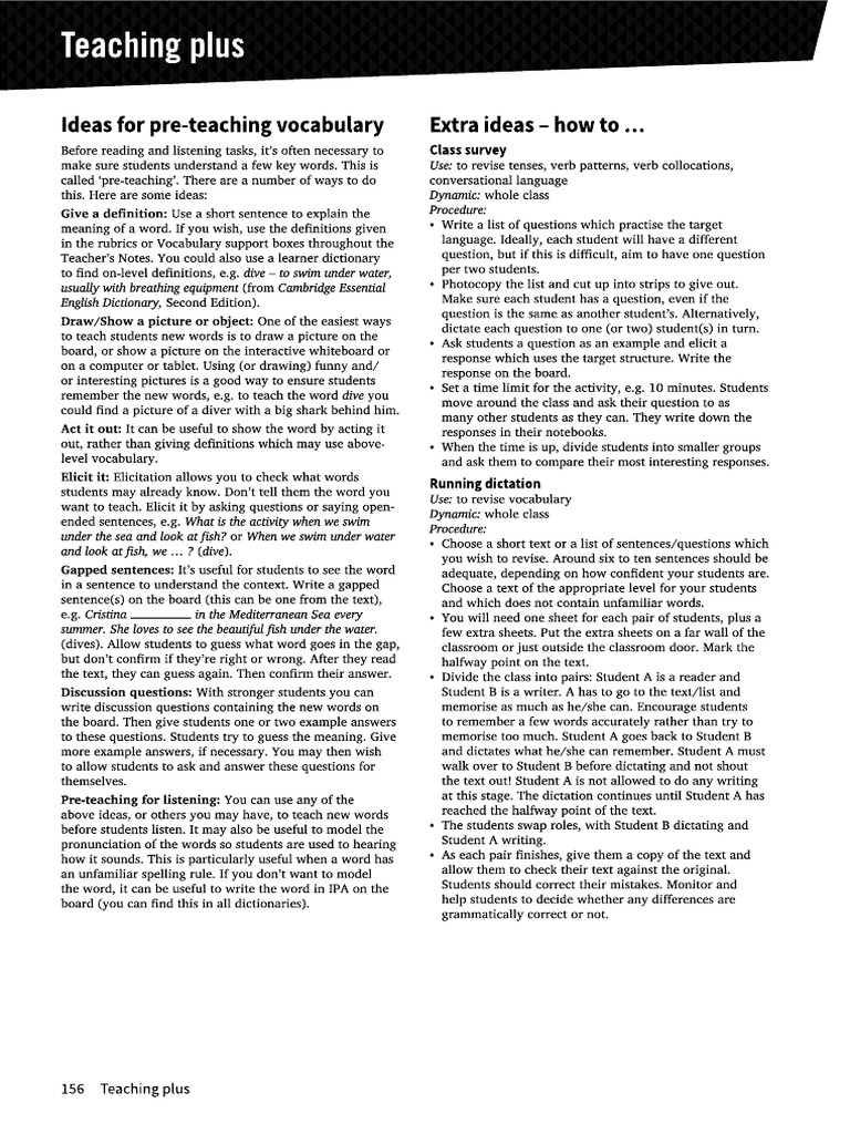 B2 Teaching Plus | PDF
