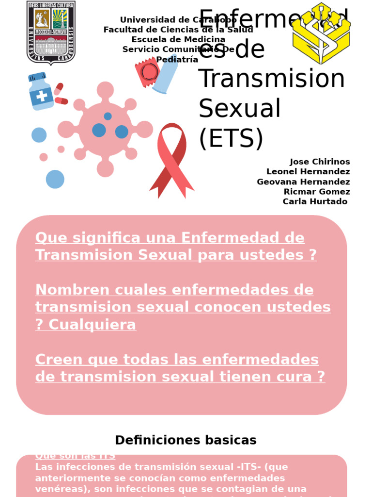 Ets 4 | PDF | Infección transmitida sexualmente | VIH / SIDA