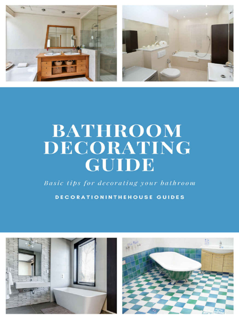 Bathroom Decoration Guide: Styles & Tips | PDF | Bathroom | Sink