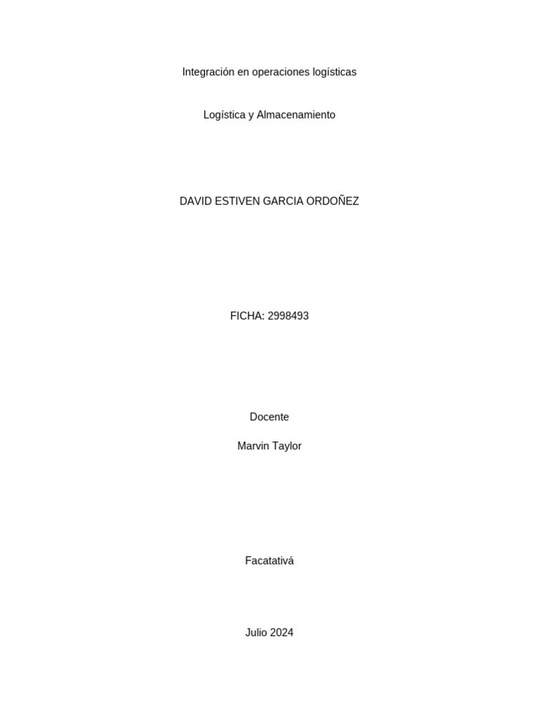 Diseño y Gestión de Almacenes Logísticos | PDF | Logística | Almacén