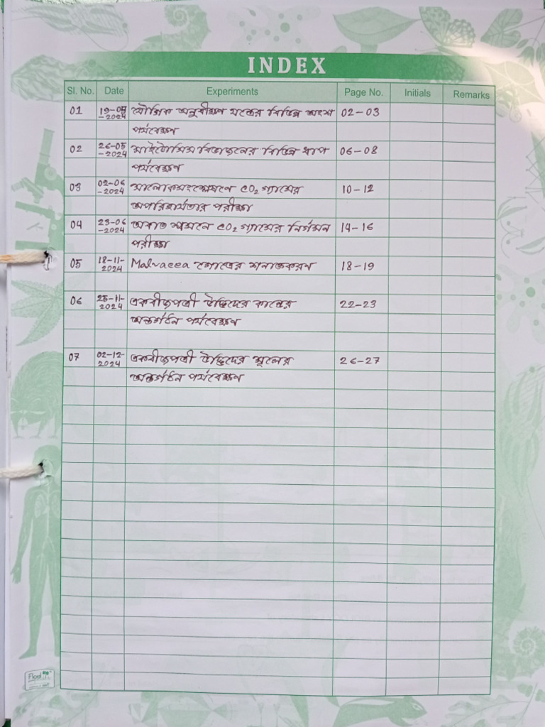 Botany Practical | PDF