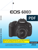 Manual Canon t3i 600D