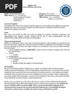 Dobrin Algebra 1 CP Syllabus 2024-25