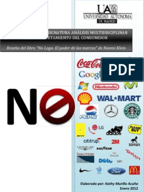 Resumen Critico No Logo | PDF | Marca | Economias