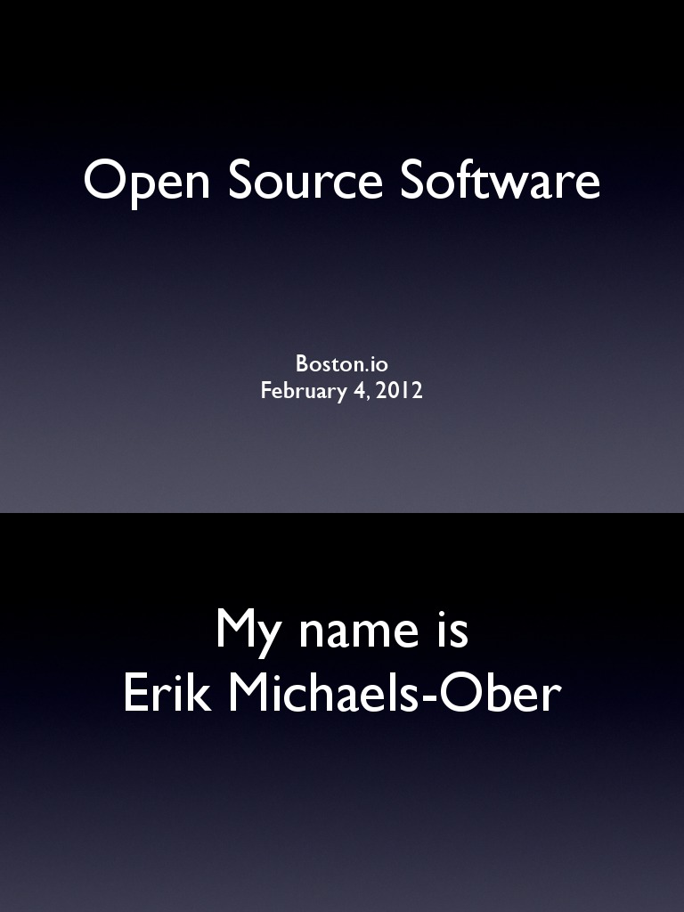 Open Source Software | PDF | Art
