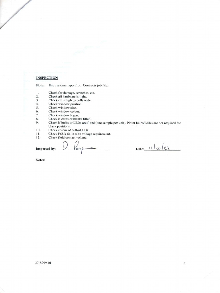 Inspection | PDF