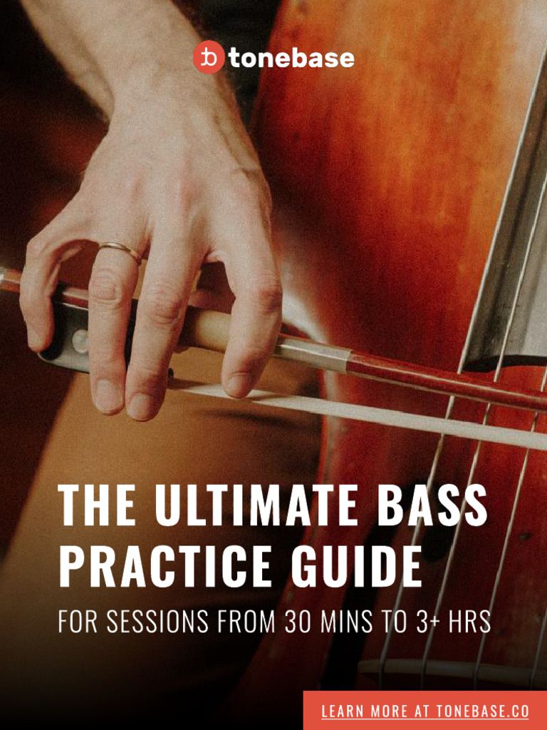 Ultimate Double Bass Practice Guide PDF Tempo Double Bass