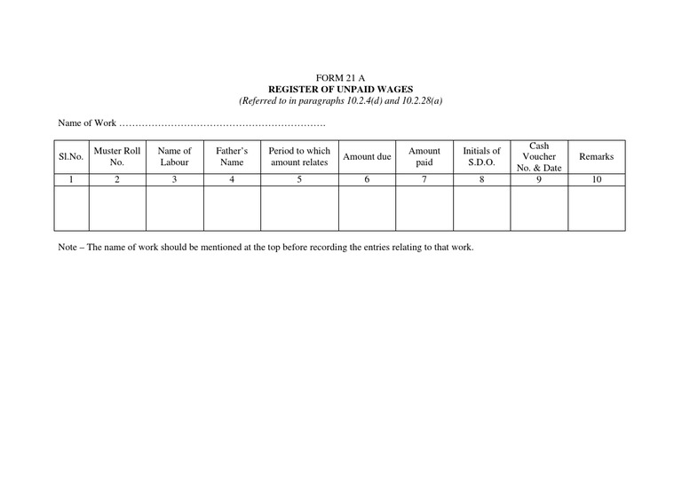 Form A | PDF