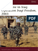 US Marine in Iraq Operation Iraqi Freedom