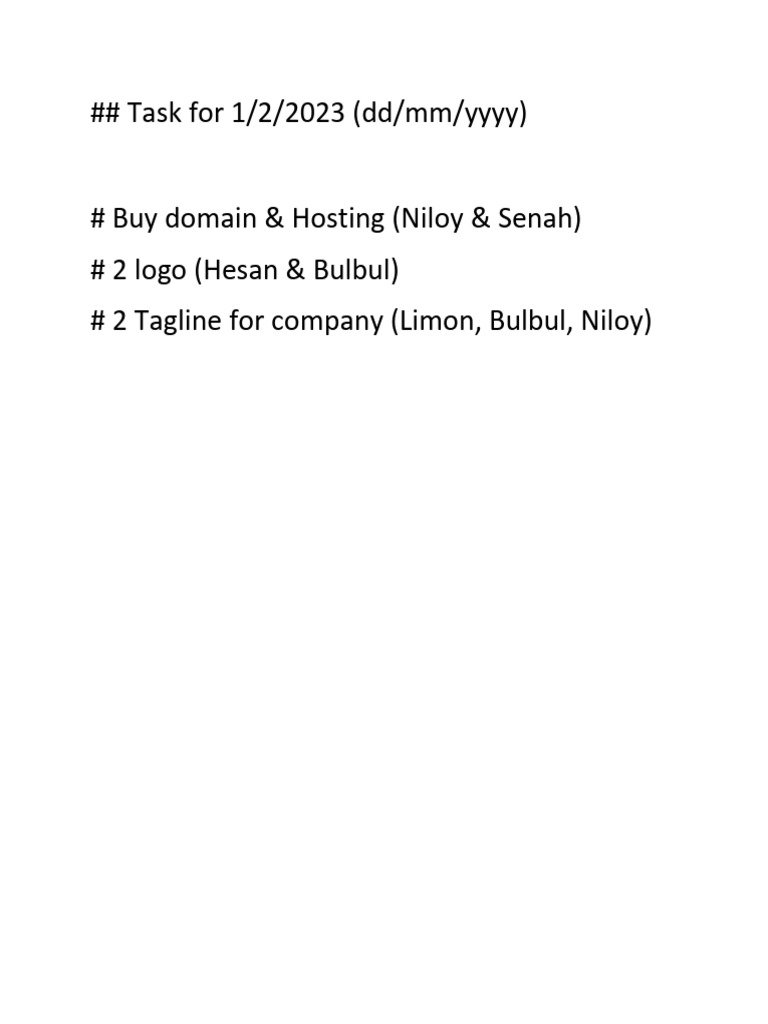 Task | PDF