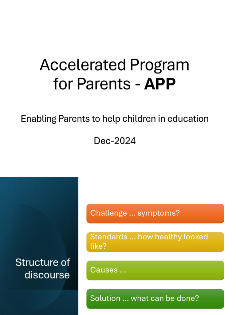 APP (Accelerated Learning Program For Parents) - LowRes | PDF