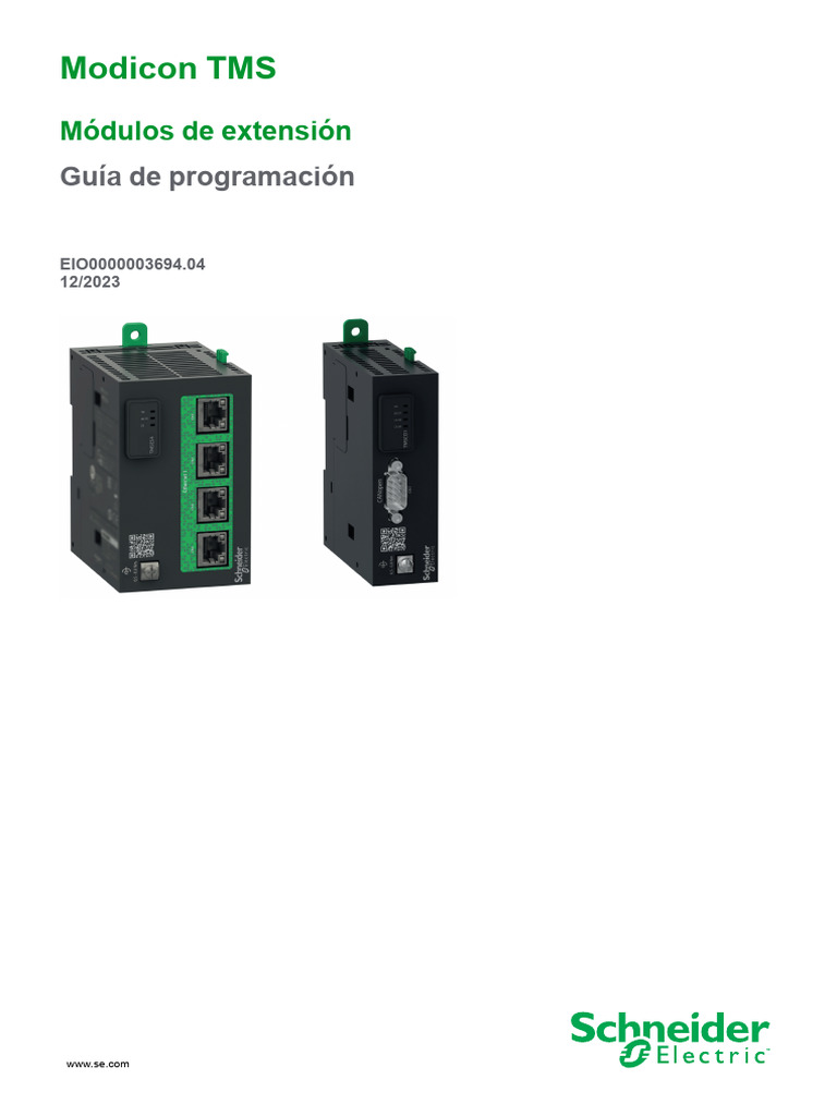 TMS Programming Guide ES EIO0000003694 04 | PDF | Dirección IP ...