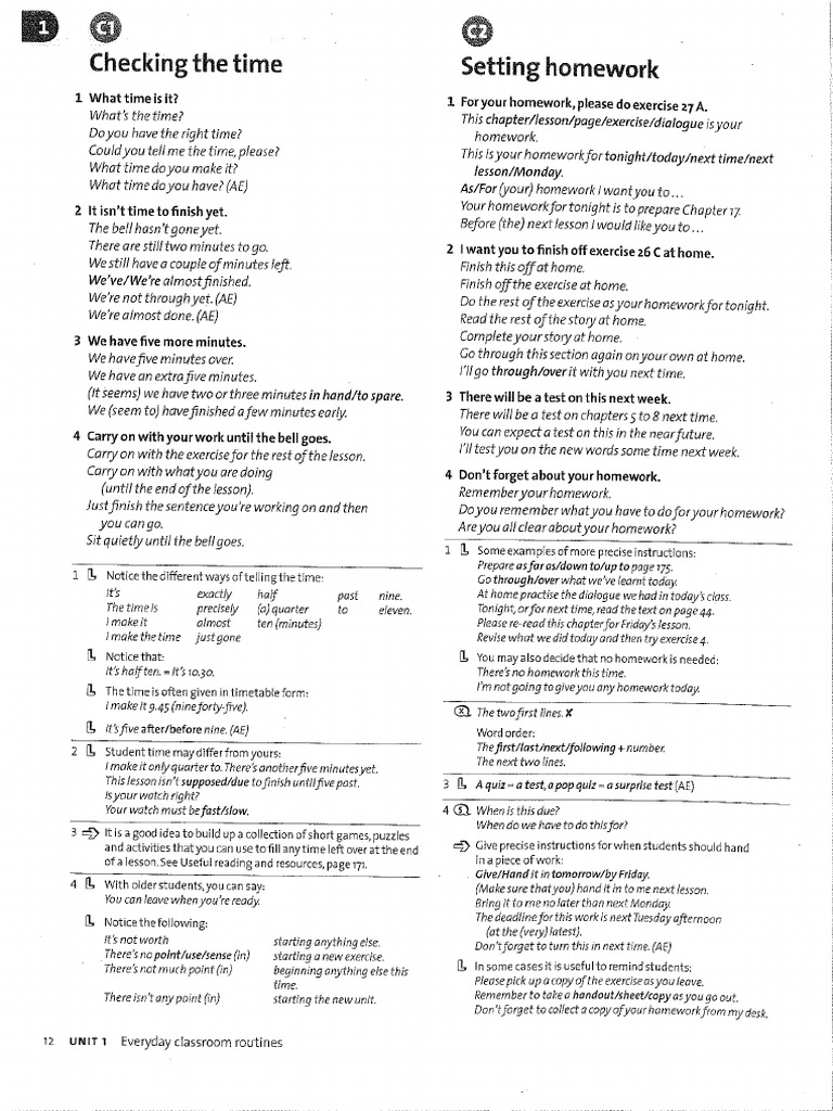 02 - Ending The Lesson | PDF