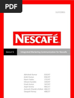 Download Nescafe _ Group 5 by Vikrant Kamble SN80481970 doc pdf