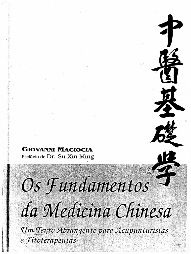 Maciocia Fundamentos Da MTC | PDF