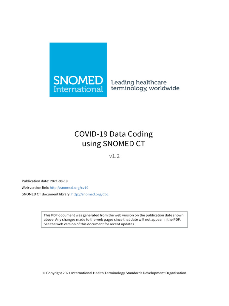 COVID-19 Data Coding | PDF | Health Care | Respiratory System
