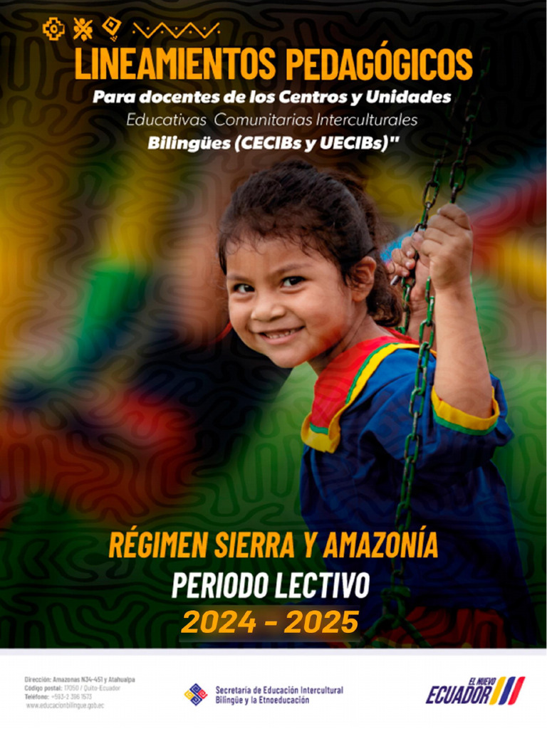 Orientaciones Pedagógicas MOSEIB 2025 | PDF | Plan de estudios ...