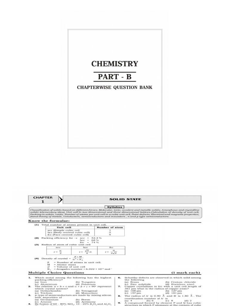 Chemistry Uttam Chapter Paper Solutions Pages 1-50 - Flip PDF Download ...