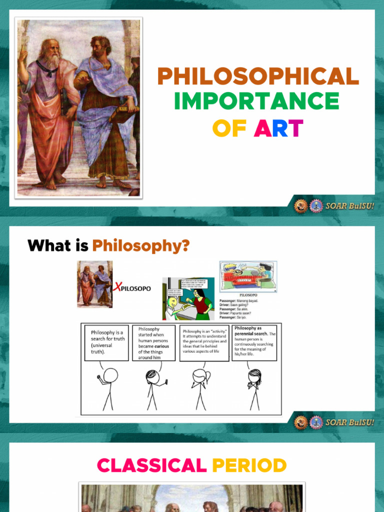 Lesson 3 Philosophical Importance of Art | PDF