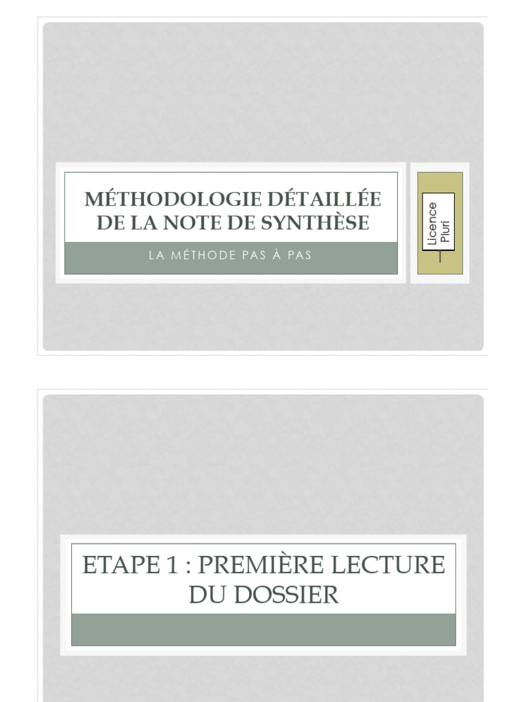 Méthode de Rédaction d'une Note de Synthèse | PDF | Émile Zola | Publicité