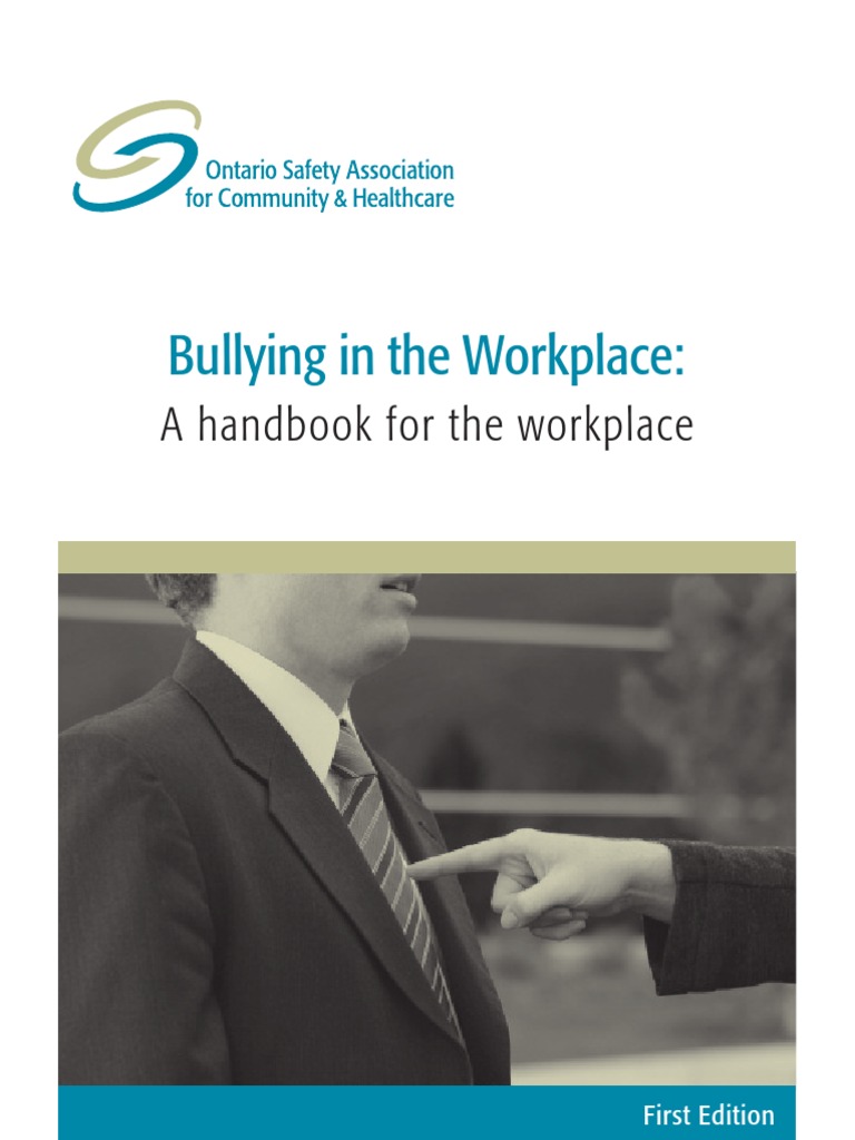 Bullying and Workplace | PDF | Workplace Bullying | Occupational Safety ...