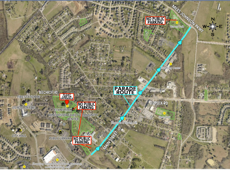 2024 CHRISTMAS PARADE ROUTE For Social | PDF