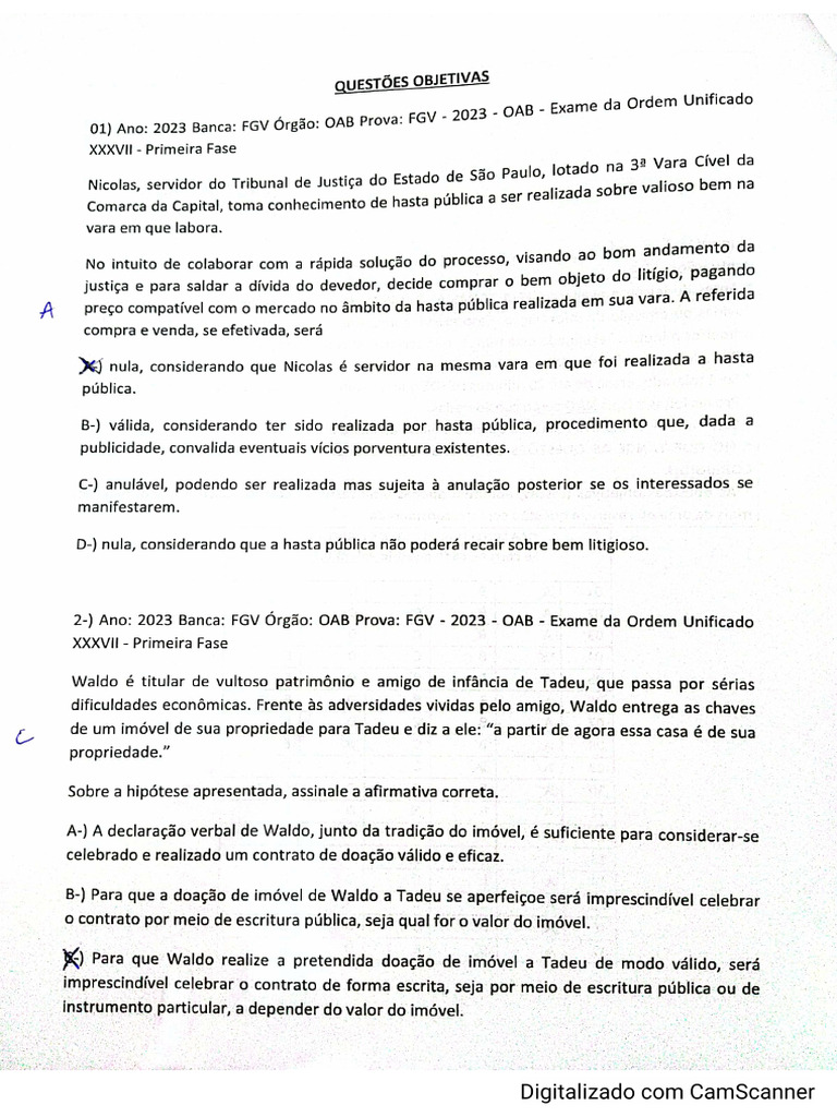 OAB | PDF
