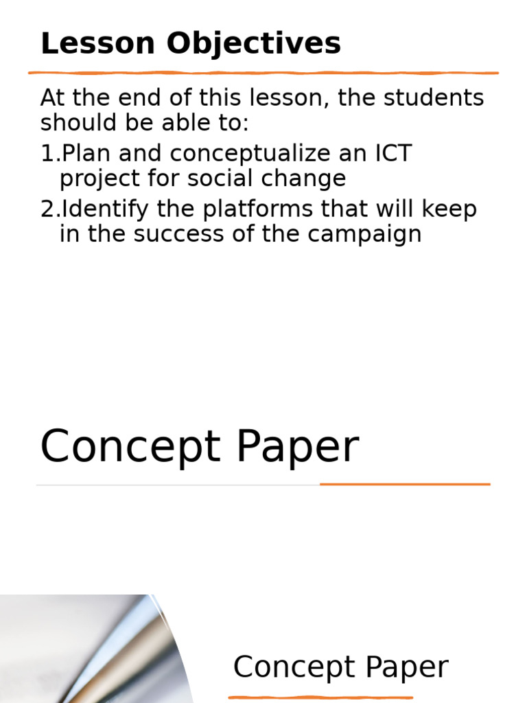ICT Project Planning for Social Change | PDF