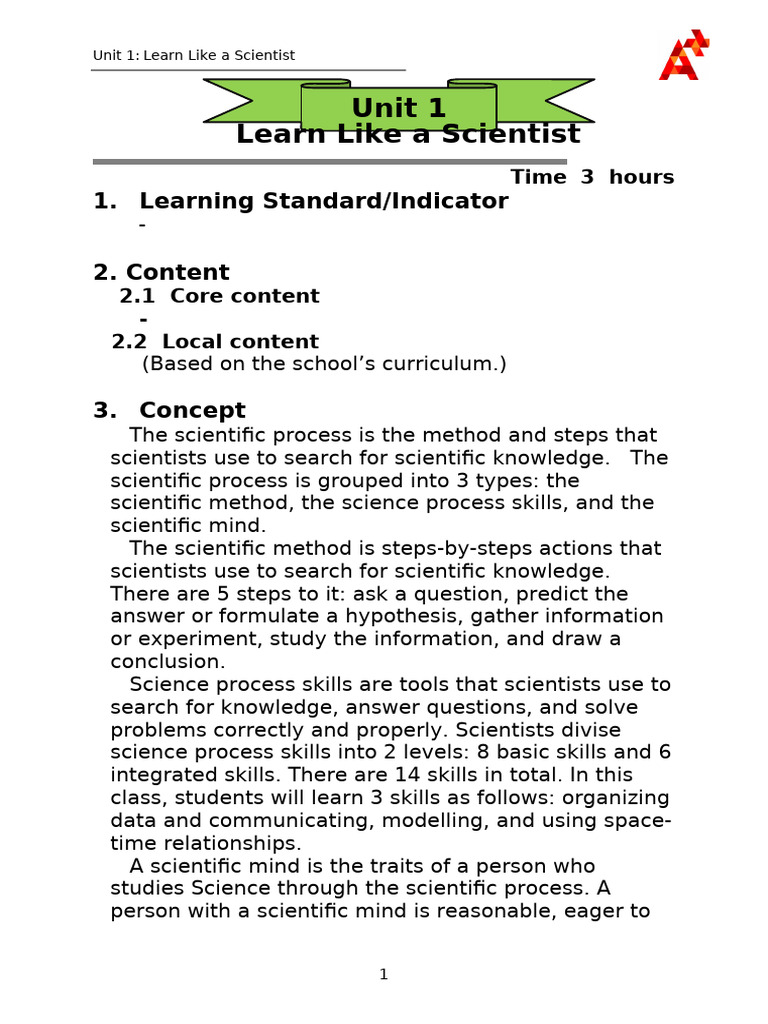 Learn Scientific Methods and Skills | PDF | Science | Scientific Method